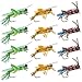 YZD Realistic Fly Grasshopper Series(Small Mix 12pcs)
