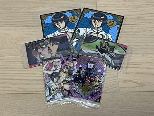 Amazon.co.jp: ジョジョの奇妙な冒険 黄金の風 ウエハース カード 5種 