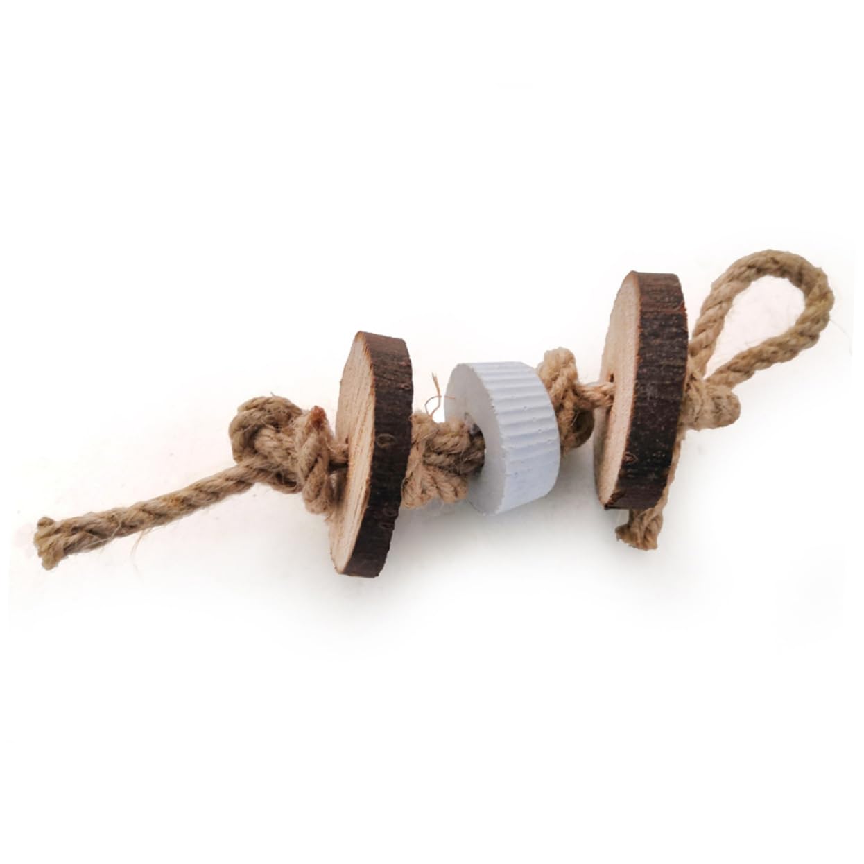 BESPORTBLE 18pezzi Giocattoli Legno Per Criceti Confezione Creativa Per Masticare Giochi Per Conigli e Pappagalli Sicuri e Divertenti Per Piccoli Animali