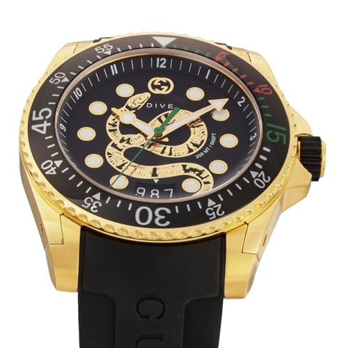 Image of [Gucci] Watch DIVE YA136219 Men's Black [Parallel Import], Black