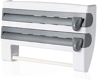 JSMY Porte-Distributeur de Papier Mural Porte-Rouleau de Cuisine avec Espace pour Ranger Les épices et Porte-Rouleau de Cuisine à partir de Kitchen Storage,Bleu