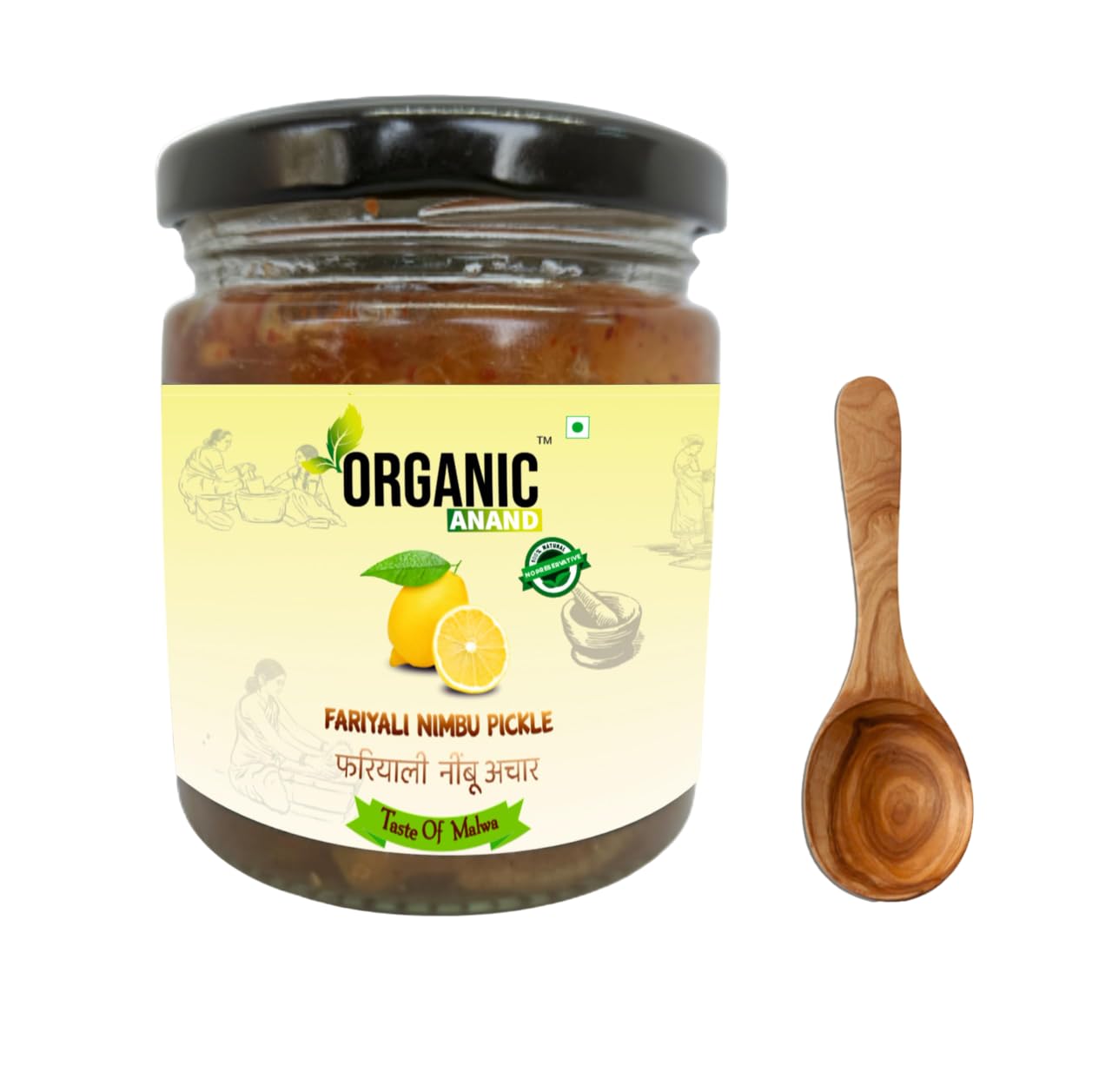 Organic Anand Natural Khatta Meetha Nimbu ka Achar | Fariyali Fasting Nimbu Pickle | Homemade Lemon Pickle | Preservative Free, Traditional Taste| Tasty & Tangy 200gm Jar (Pack of 1) (B09TKVQ5DR) Amazon Price History, Amazon Price Tracker