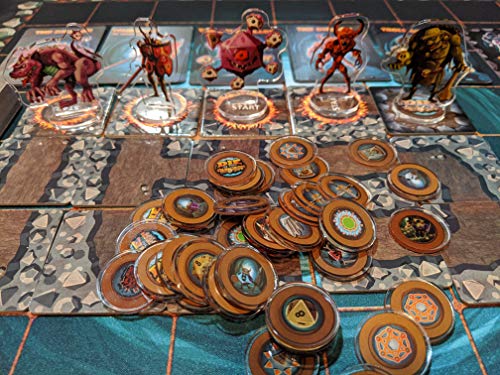 Giga Mech Games DIE in The Dungeon! Juego para 1-2 jugadores miniatura 6