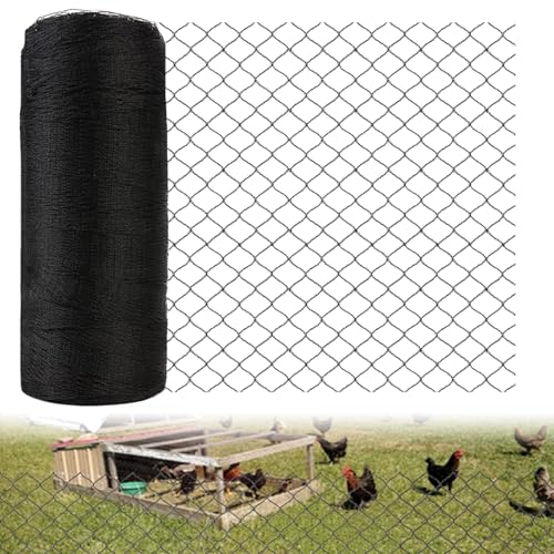 50x100ft Bird Netting for Chicken Coop 1 inch Mesh Heavy Duty...