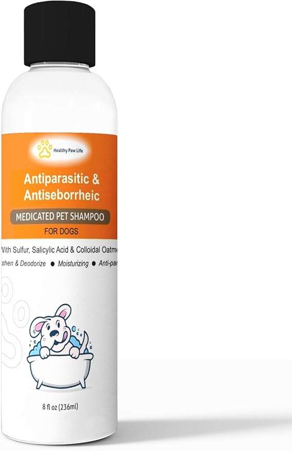 Healthy Paw Life Antiparasitic & Antiseborrheic Dog Shampoo