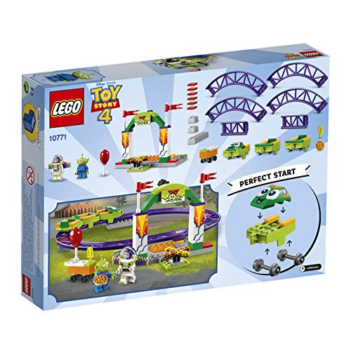 Juniors 4+ Toy Story 4 Ottovolante Carnevalesco con Minifigure di Buzz Lightyear e Woody, 10771 - Lego - Immagine 5