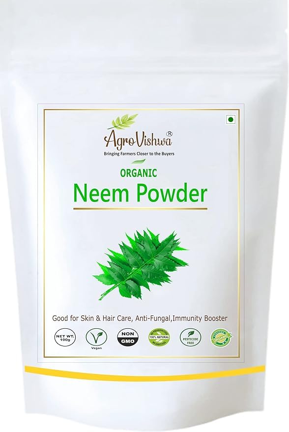 Natural NEEM LEAVES POWDER 100 Gram(Pack of 2)