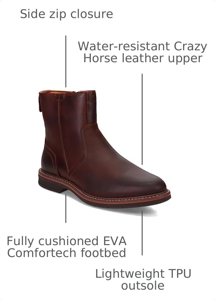 Image of Florsheim Norwalk Side Zip Boot Men's Boot