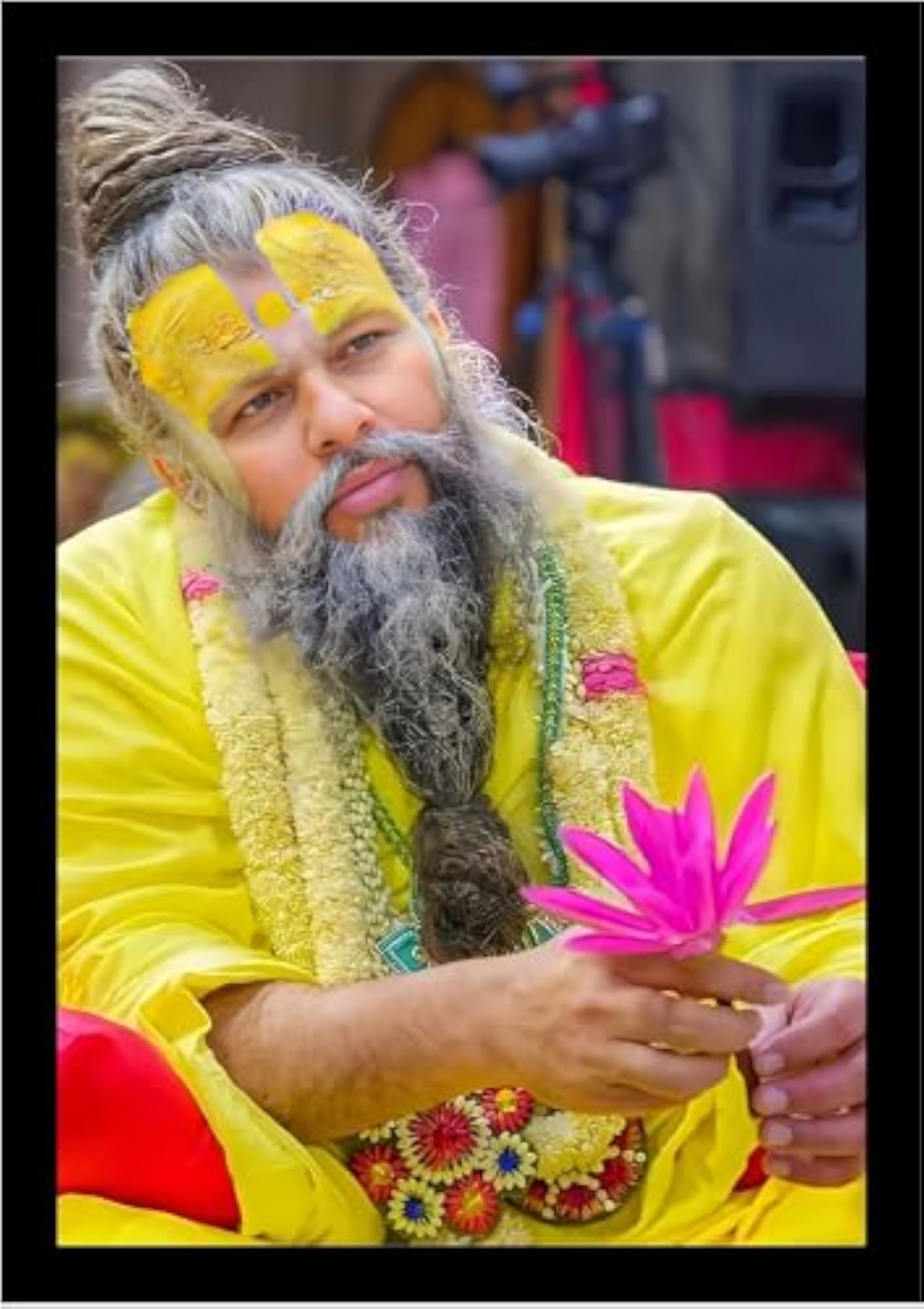 Premanad Ji Maharaj Religious Photo Frame for Wall & Table