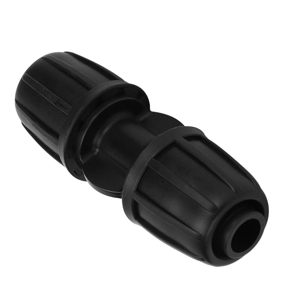 Haofy 10 Connettori Diritti Per Tubo Da Giardino, Raccordi Per Irrigazione A Goccia, Per Tubo PE 16 Mm, Installazione A Mano, Materiale POM, Regolabili E Anti-perdita