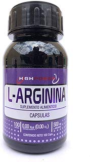 Arginina 500 Mg 100 Cápsulas.