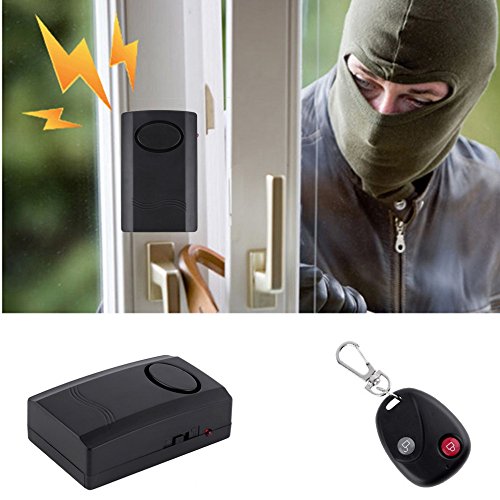 Mengshen Wireless Remote Control Vibration Alarm Home Security Door Window Car Motorcycle Anti-Theft Burglar Security Alarm Safe System Detector MS-Z02