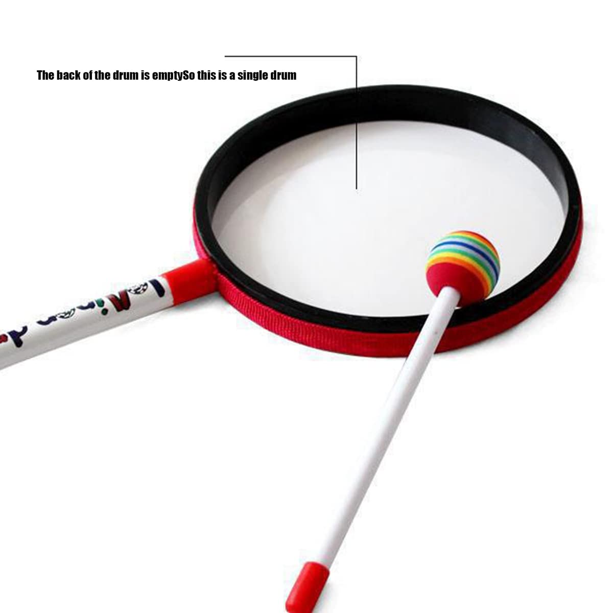 Orff Instruments 4Pack Lollipop Drums 6Pulgada Dance Props Instrumentos de Percusión Tambor de Mano Juguetes de Educación Preescolar | en línea Orff Instruments 4Pack Lollipop Drums 6Pulgada Dance Props Instrumentos de Percusión Tambor de Mano Juguetes de Educación Preescolar | en línea