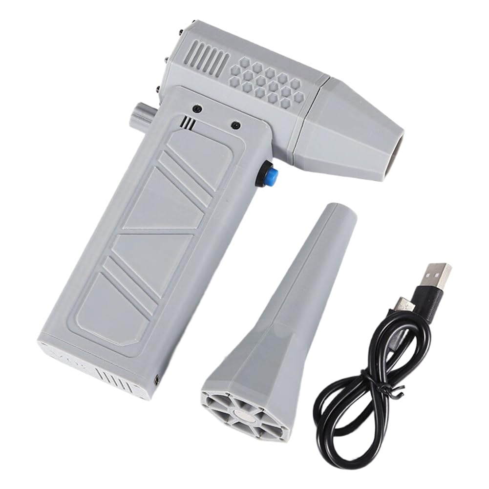 Littimoon Fan 140000RPM Compressed Air Duster Powerful Blower Industrial Duct Fan for Car Keyboard Computer