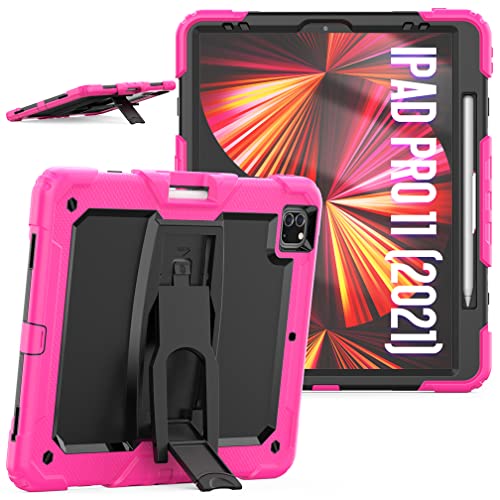 Case Compatible with iPad Pro 5/4/3 Generation 12.9 Inch 2021/2020/2018 with pencil holder