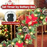 Zoom IMG-2 jtsiov ghirlanda natalizia 2 7 Zoom IMG-2 jtsiov ghirlanda natalizia 2 7