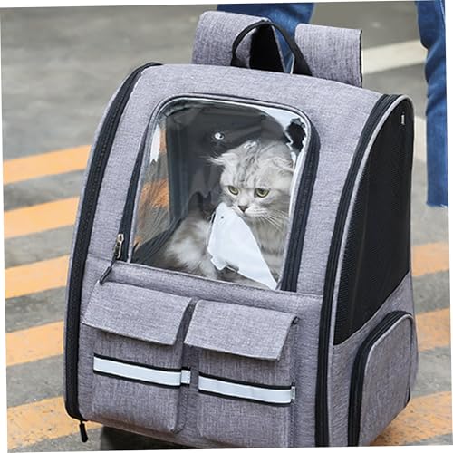 Sac à dos de transport pour chat soulagez votre dos grâce aux roues