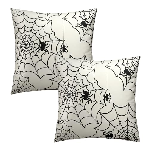 Halloweenthrowpillowcovers20x20setof2spiderwebautumnseasonholidaydecorativepillowcasesfarmhousecushioncoverforsofabedroomcouchhomedecor Urban Country Home Decor Halloween throw pillow covers 20×20 set of 2 spider web autumn season holiday decorative pillow cases farmhouse cushion cover for sofa bedroom couch home decor urban country home decor