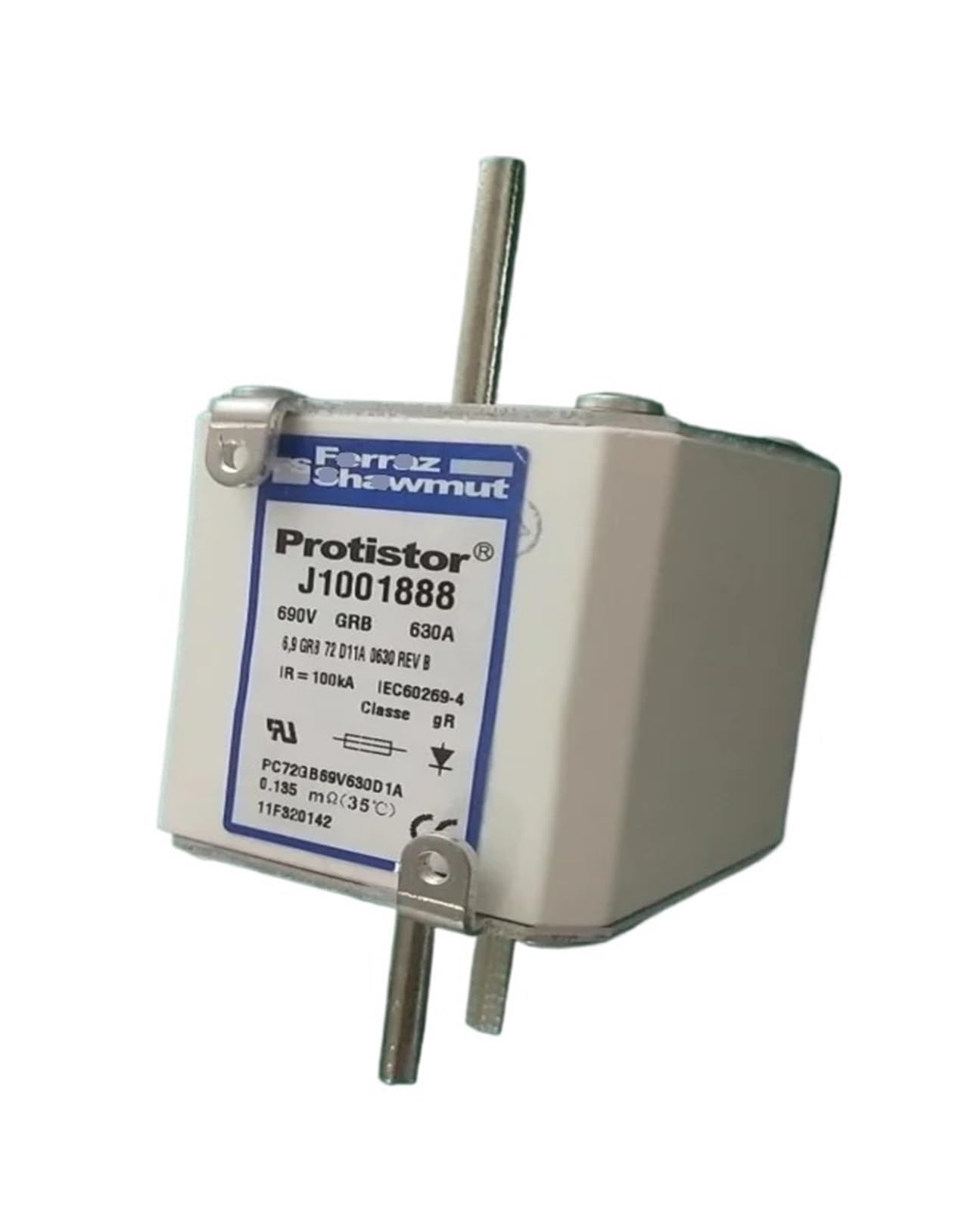 PC72UC10C400D1A fusible de rechange pour éliminer les pannes de surtension