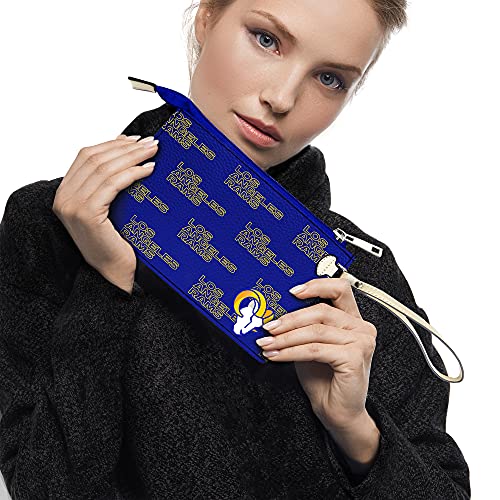 Image of Littlearth NFL Baltimore Ravens Victory Wristlet, Team Color, 9 inch x 6.5 inch | NFL