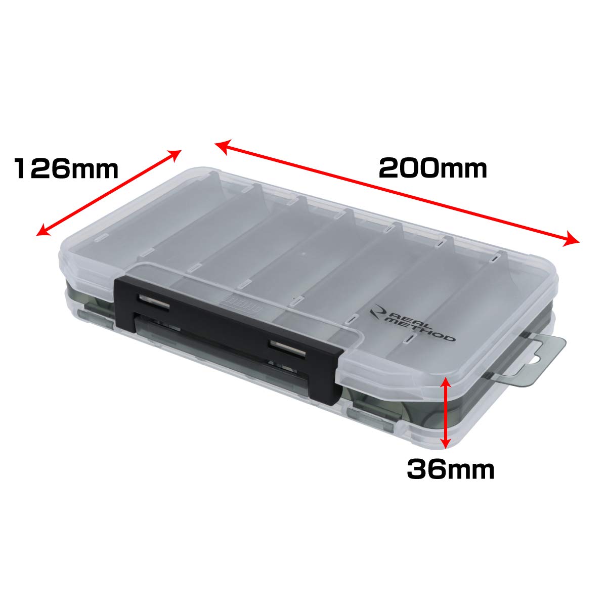 Amazon.co.jp: TAKAMIYA REAL METHOD REVERSIBLE CLEAR x BLACK 100