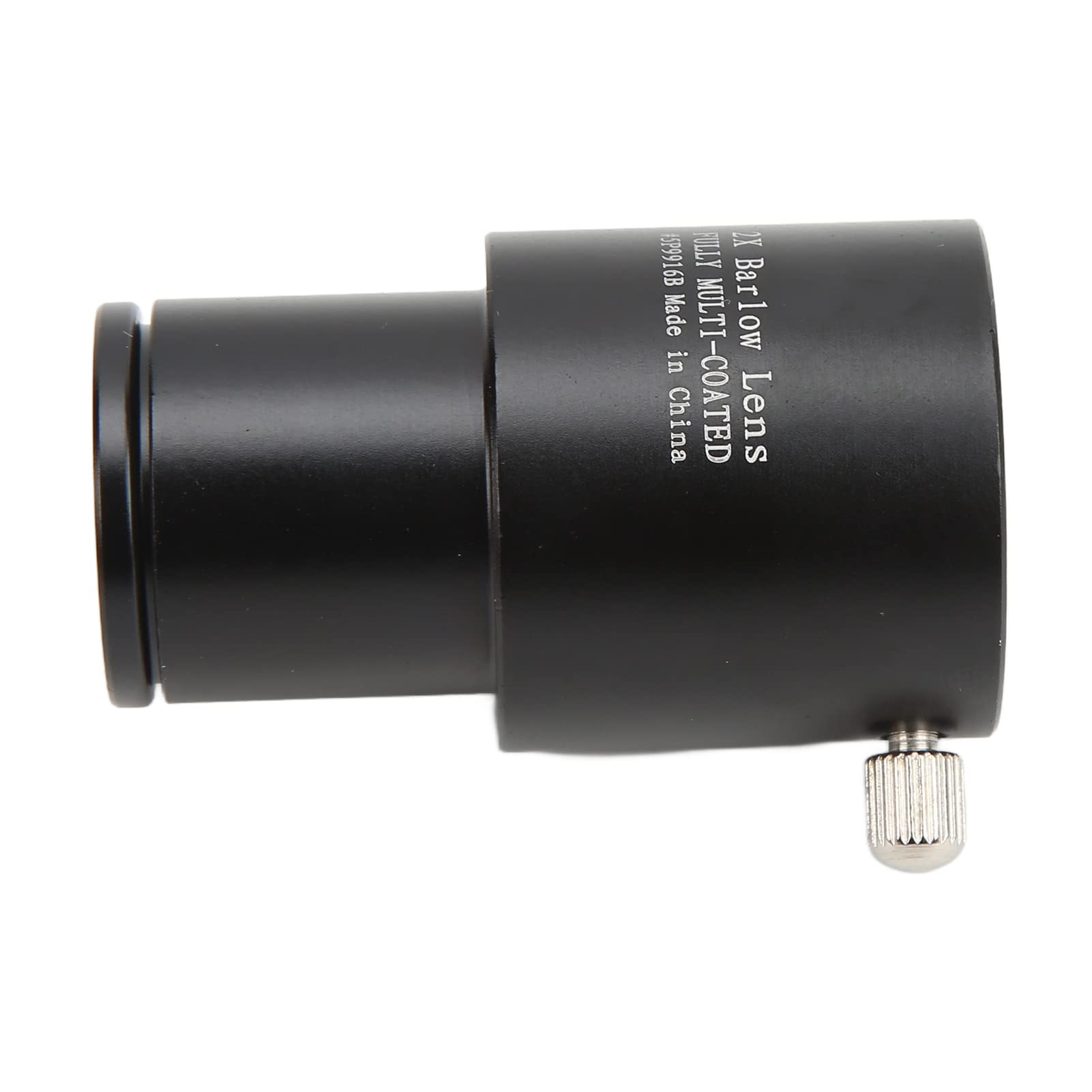 Tonysa Lentille Barlow 2X Grossissement 1,25 Pouce 2X Lentille Barlow à Filetage M28.6 Avec Boîtier De Stockage Pour Oculaire De Télescope Astronomique