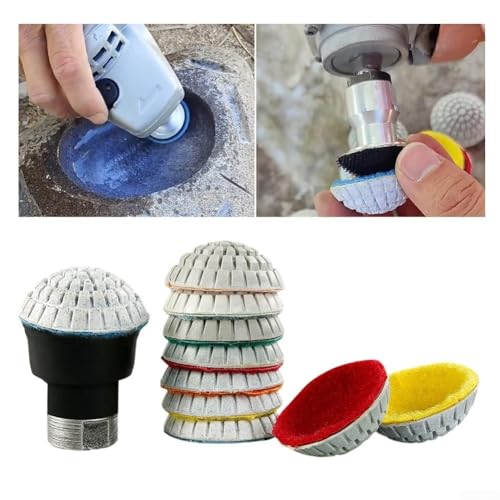 Ruedas de molienda de 2 pulgadas para piedra hormigón amoladora 14mm 4