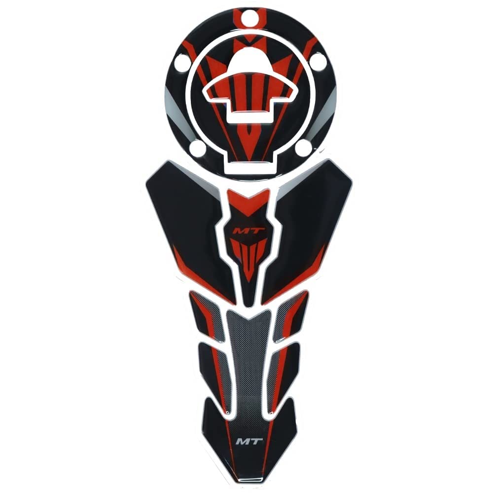 SARTE SA65T65 Bike Tank Pad Sticker Fuel Cap Protector Compatible With All MT15 Bikes-image-4