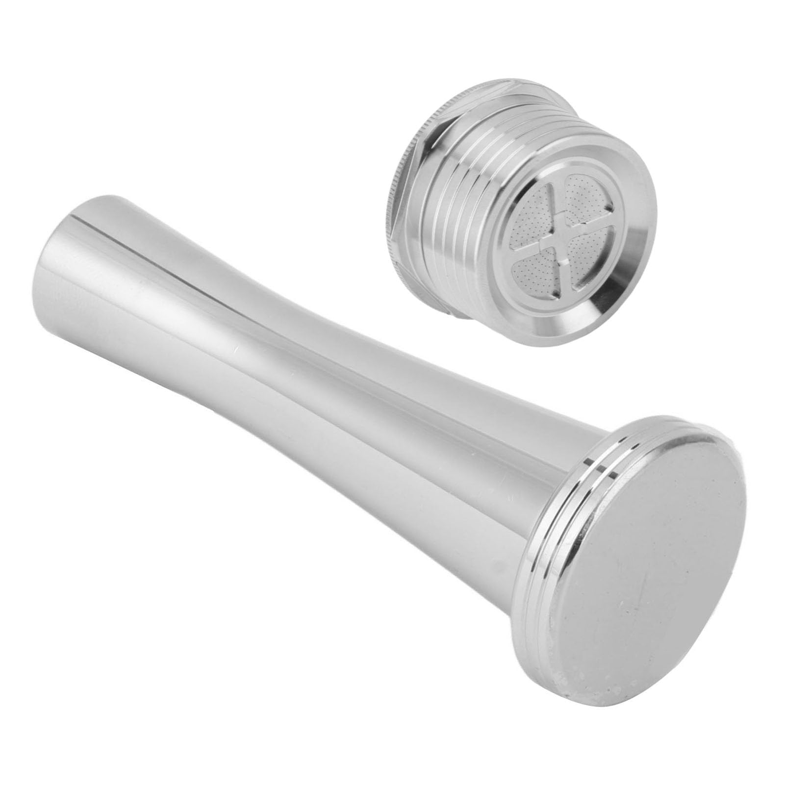 Cápsula de café de Acero Inoxidable Cápsulas de café Reutilizables Cápsula de Recargable Respetuosa con el Medio Ambiente con Cuchara Cepillo Martillo Limpieza Conveniente