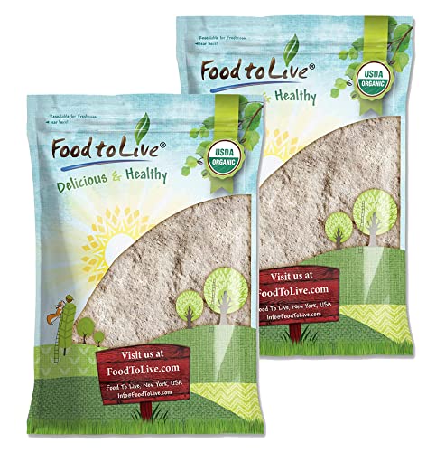 Food to Live Organic Barley Flour 16 lb
