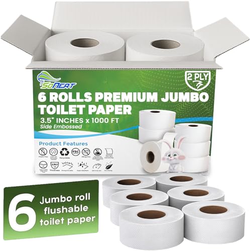 Commercial toilet paper - Jumbo toilet paper rolls...