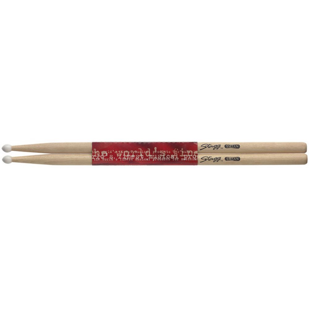 Stagg SM5AN 5A Maple Drum Sticks with Nylon Tip