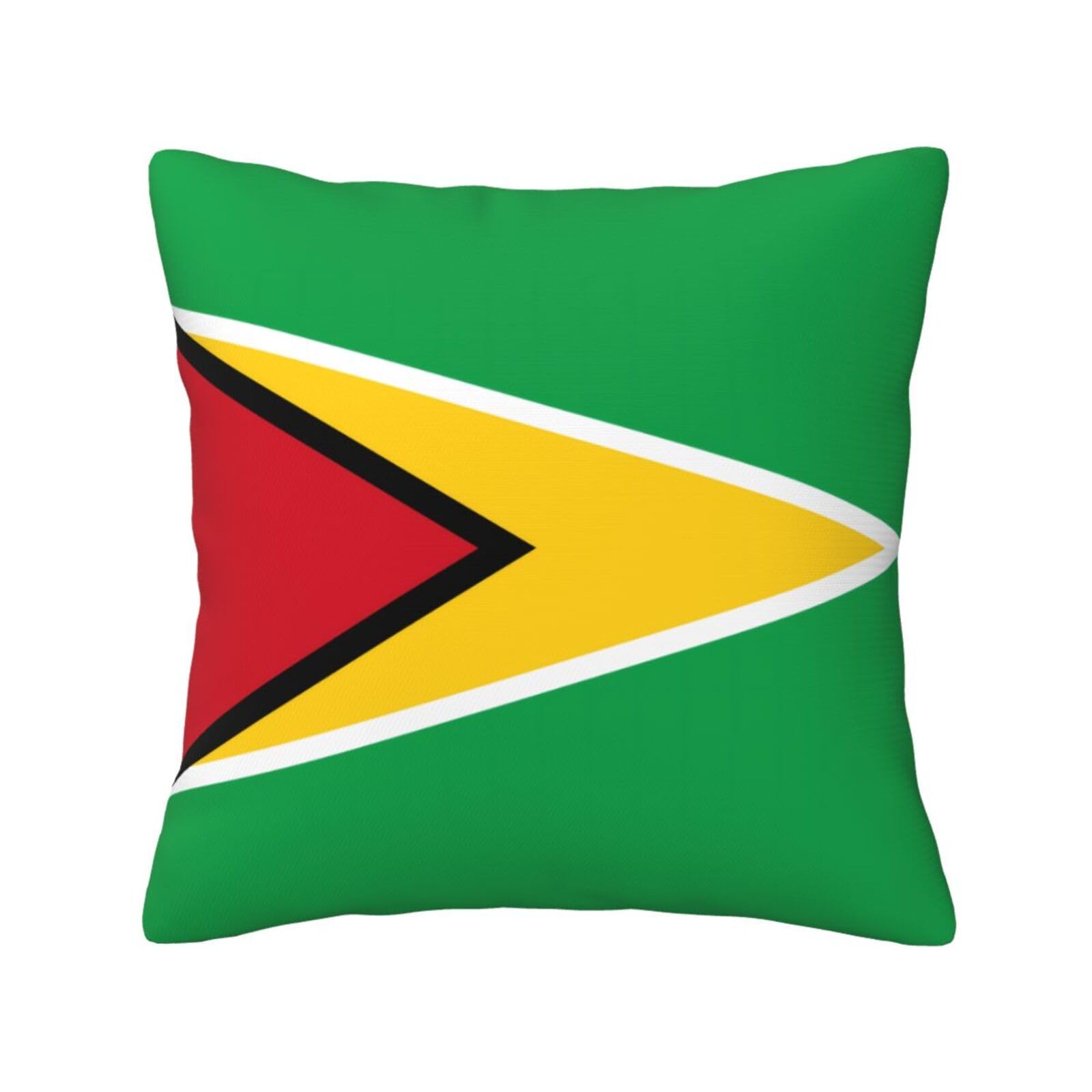 SXZVVBN Flag of GuyanaDecorative Square Sofa Cushion Covers
