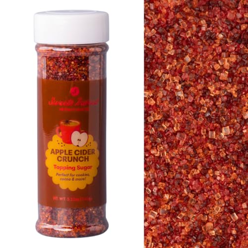 Image of Sweets Indeed Flavored Sugar for Drinks and Baking, 5.11 ounces (Apple Cider)