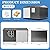 VIWAT 8x12 FT Outdoor Storage Shed, Garden Shed with Window, Lockable Doors and Air Vent, Metal Tool Sheds for Backyard Garden Patio Lawn, Black
