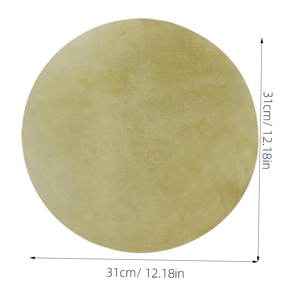 GOOHOCHY Ethnic Percussion Instrument 2pcs Drum Skin Covers Replacement Drum Head for African Drum