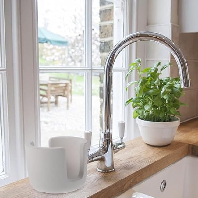 Alipis Diatomite Sponge Holder, Slotted Dish Sponge Holder Fast Absorbing Stone Drying Caddie Instant Drying Sink Tray for Kitchen Sink Bathroom Organizer Grey