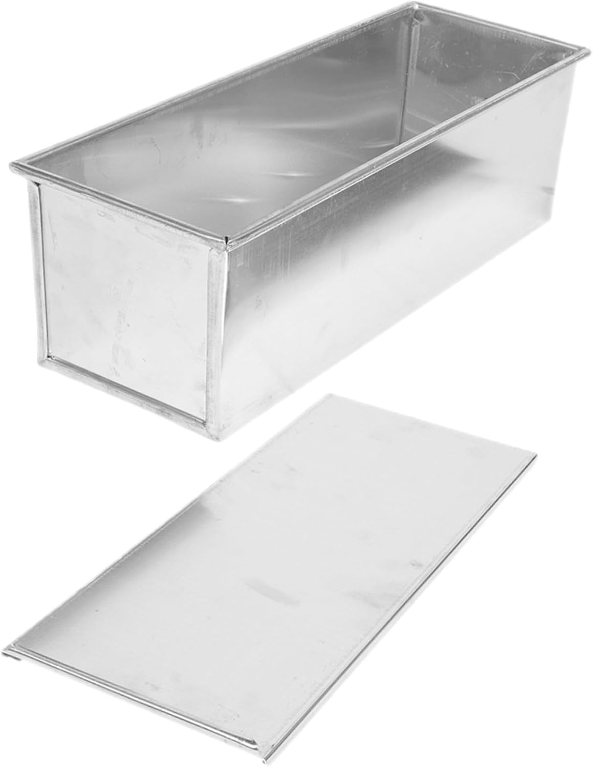 Ciieeo 1000g Bread Baking Gifts Loaf Pans Lids Bread Molds Loaf Pans for Baking Metal Mold