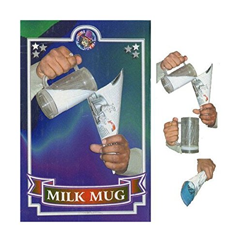 r.s.magic tricks magic milk mug pitcher plastic glass cup vanishing liquid stage magician- Multi color