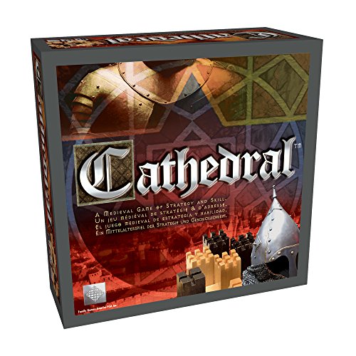 Cathedral juego de mesa clásico de estrategia de madera miniatura 1