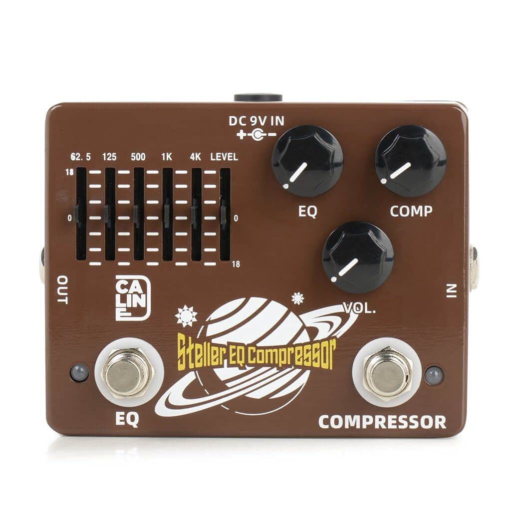 Caline DCP-10 Steller - Equalizzatore e compressore in un pedale