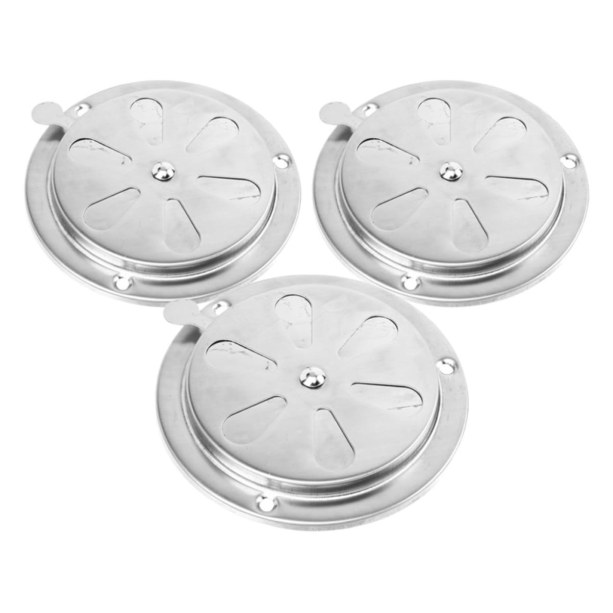 Amortiguador de aire de acero inoxidable para rejilla de ventilación de RV 8