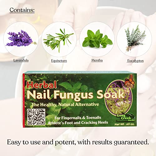 Nail Fungus Soak - Natural Topical Toenail and Fingernail Solution - Fight Cracked Heels and Athlete's Foot - Hypoallergenic Daily Fungus Remover for Feet and Hands - Thumbnail 6