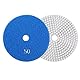 FTVOGUE 5 ’’ inch 125mm Schleifscheiben Wet Diamond Polishing Pads Sanding Schleifscheiben für Granitbetonmarmor(50)
