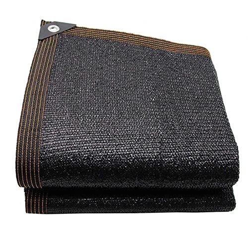 Red de protección solar 90% resistente a los rayos UV para invernadero, plantas, viento, heladas, nieve, invierno, protección de 6 x 7 m