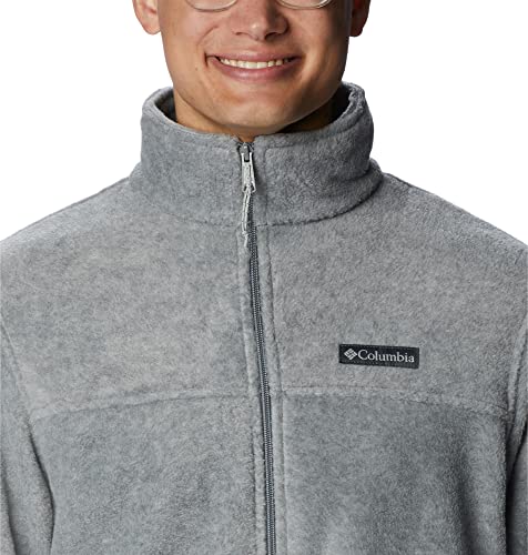 Columbia Herren steens mountain 2.0 Fleecejacke Mit Durchgehendem Reißverschluss, Light Grey Heather, L EU – Ansicht 4