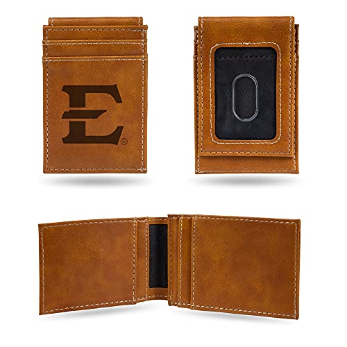 Image of NCAA Laser Engraved Front Pocket Wallet - Compact /Comfortable /Slim