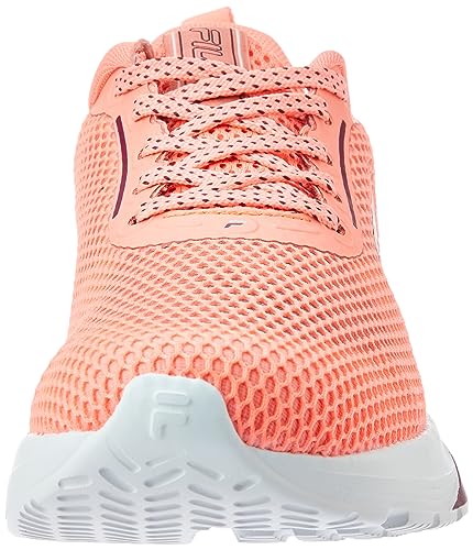 Tenis Fila Research Feminino,Salmao/Verde Claro/Bordo,38