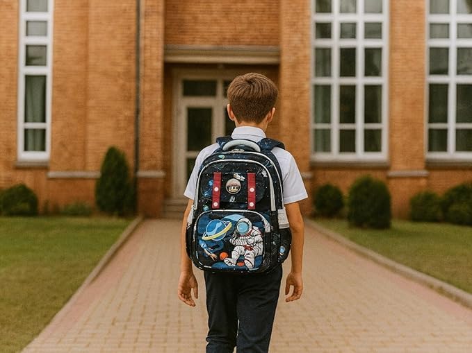 Mochila Escolar Infantil Astronauta, Ortopédica, Acolchoada, Reforçada, para Meninos 7-12 Anos, Design Espacial em promoção! Veja a oferta e mais achadinhos de Mochilas escolares 2 Hoje é o melhor dia para comprar Mochila Escolar Infantil Astronauta, Ortopédica, Acolchoada, Reforçada, para Meninos 7-12 Anos, Design Espacial com aquele preço maroto! Promoção! Aproveite a oferta! 2
