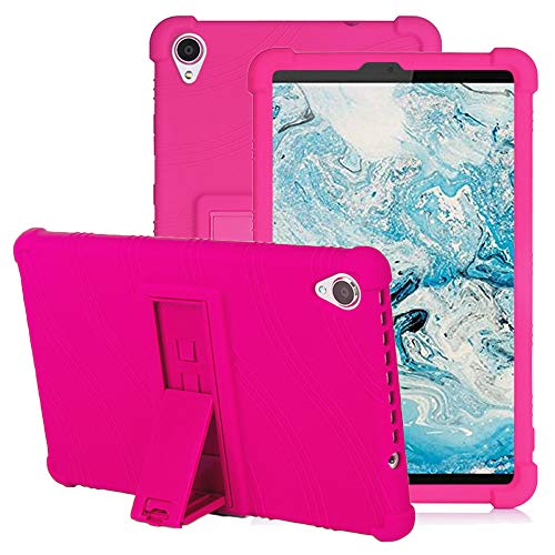 Preisvergleich Produktbild YGoal Hülle für Lenovo Tab M8 - Leichte, kinderfreundliche, stoßfeste Schutzhülle silikonhülle für Lenovo Smart Tab M8, Rose